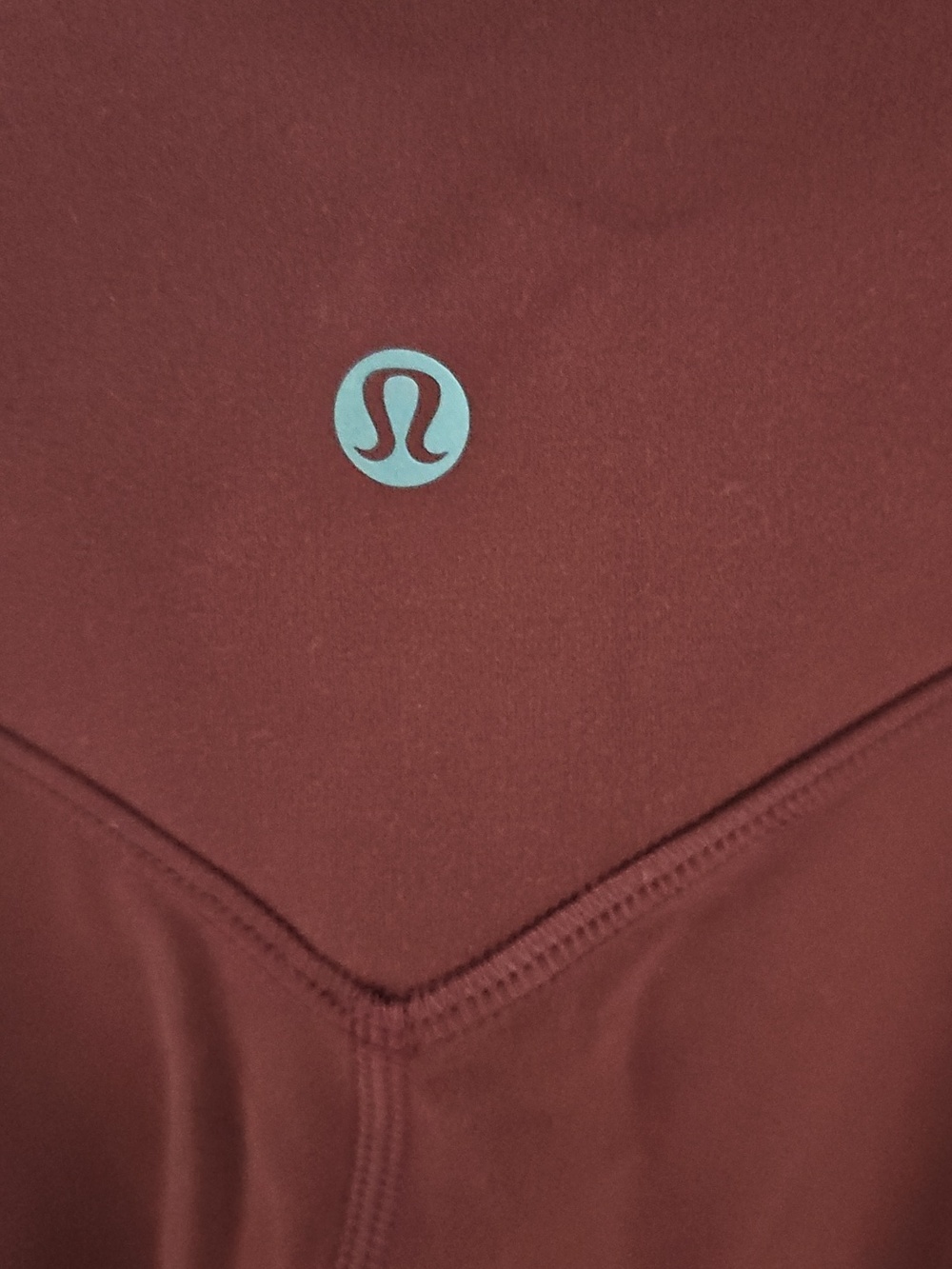 lululemon athletica Burgundy High-Rise Jogger Pants-Full Length-Like New - Picture 3 of 6